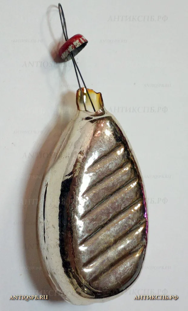 Елочная игрушка стеклянная "Фонарик". СССР. №19359.76